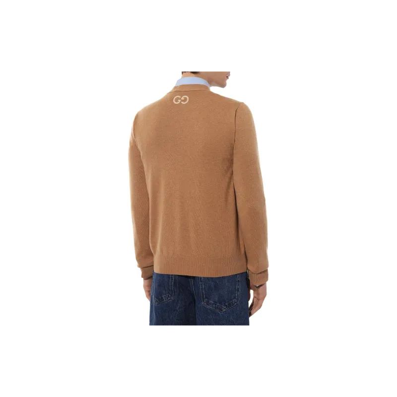 GUCCI Knitwear Men Brown-2