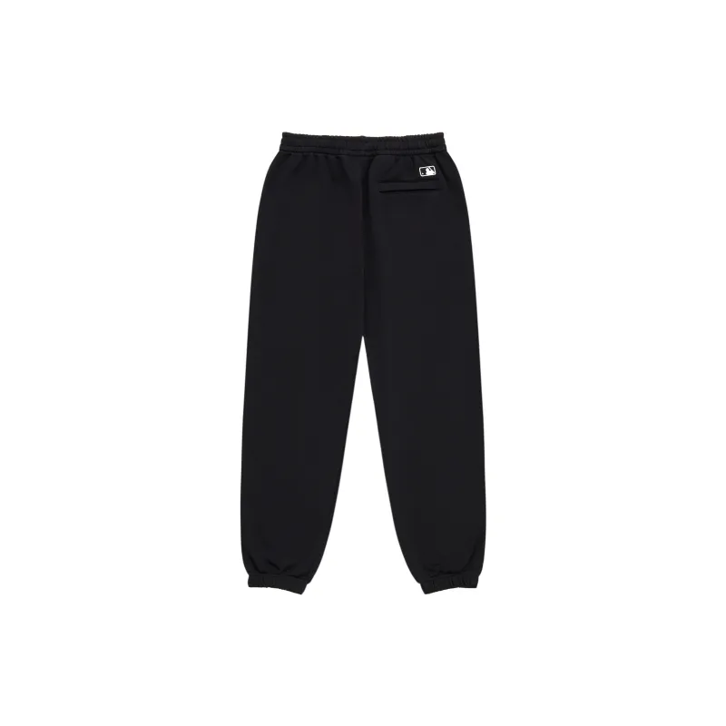 MLB New York Yankees Basic Collection 24FW Knitted Sports Pants Unisex Black-1