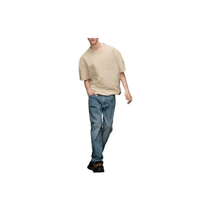Maison Margiela Logo Embroidered T Shirt-1