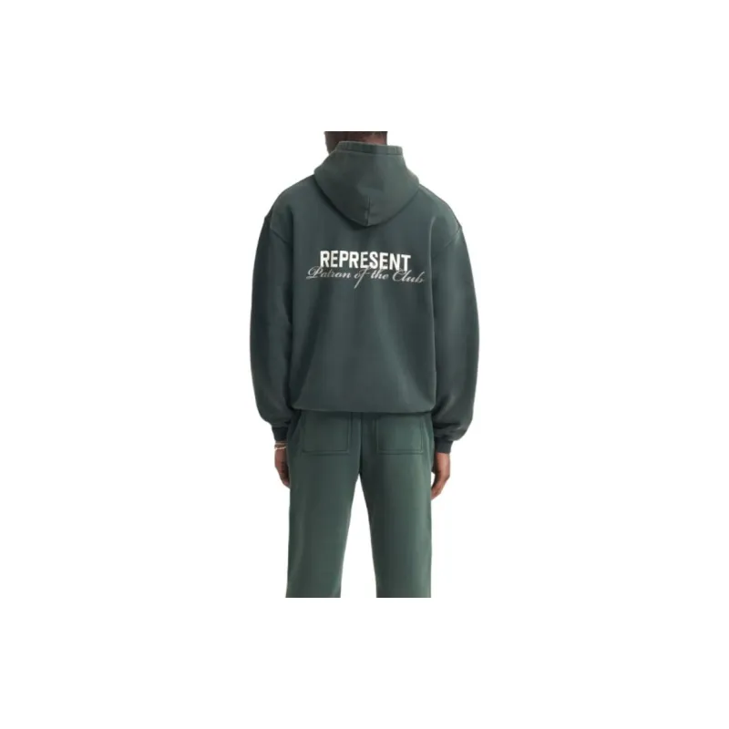 REPRESENT Patron Of The Club Cotton Hoodie-2