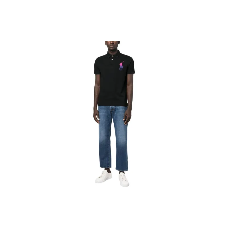 Polo Ralph Lauren Polo Shirts Men Black-1