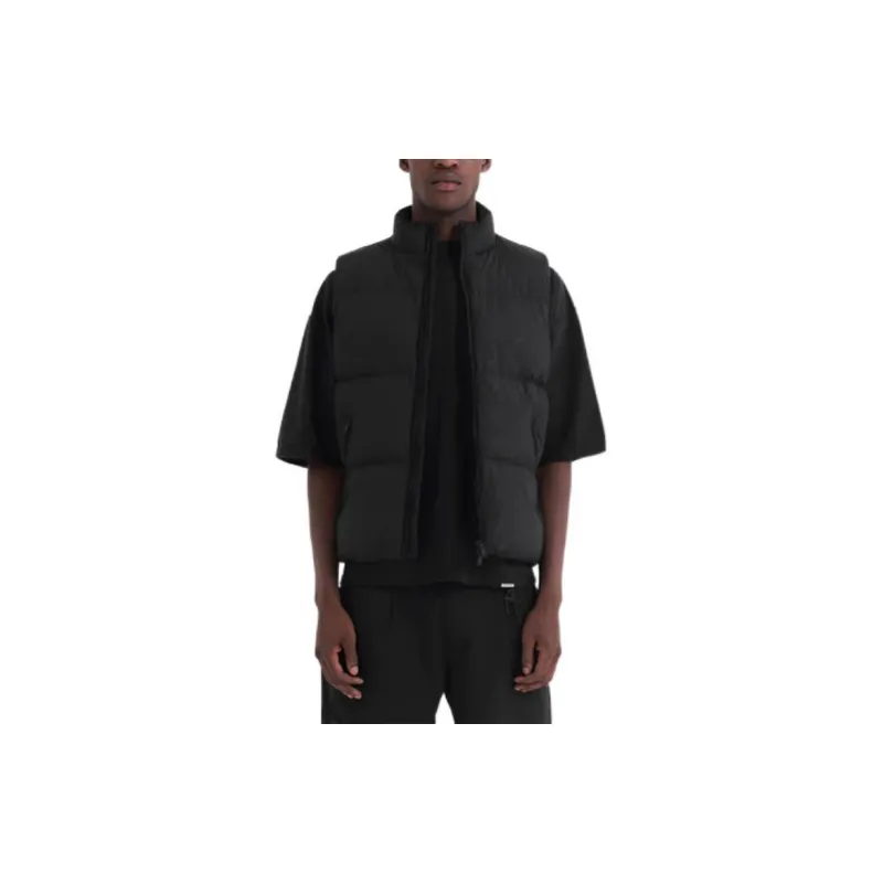REPRESENT All Over Logo Puffer Gilet-3