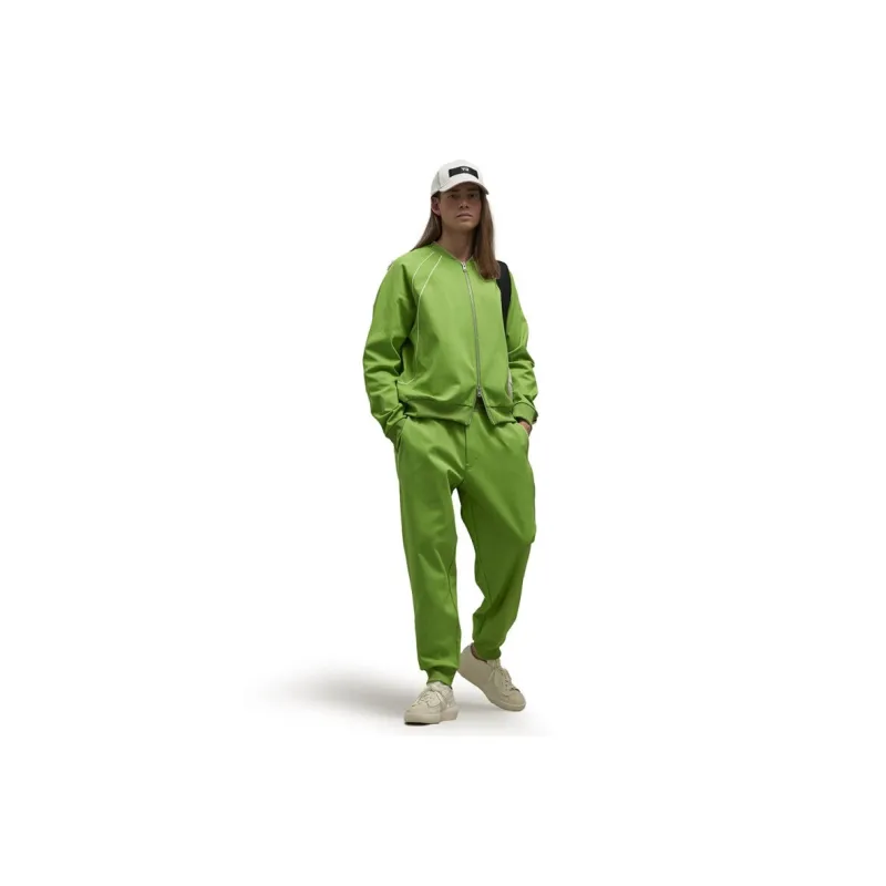 Y 3 Knitted Sweatpants Men Green-1