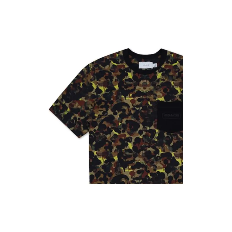 COACH T Shirt Unisex Camouflage-4