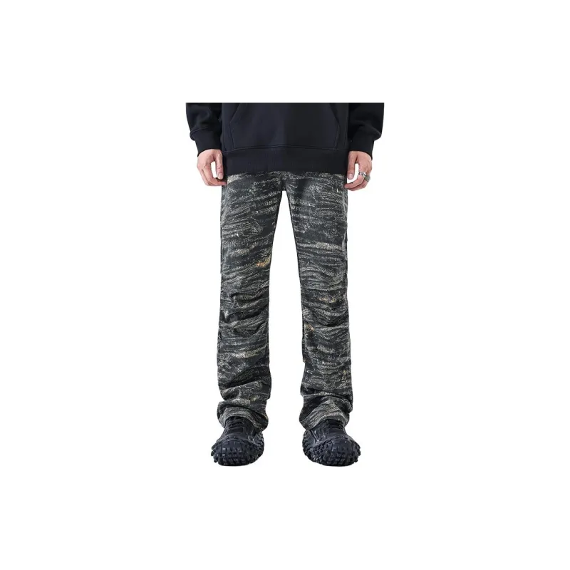 GTRG Jeans Unisex Camouflage Brown Forest-2