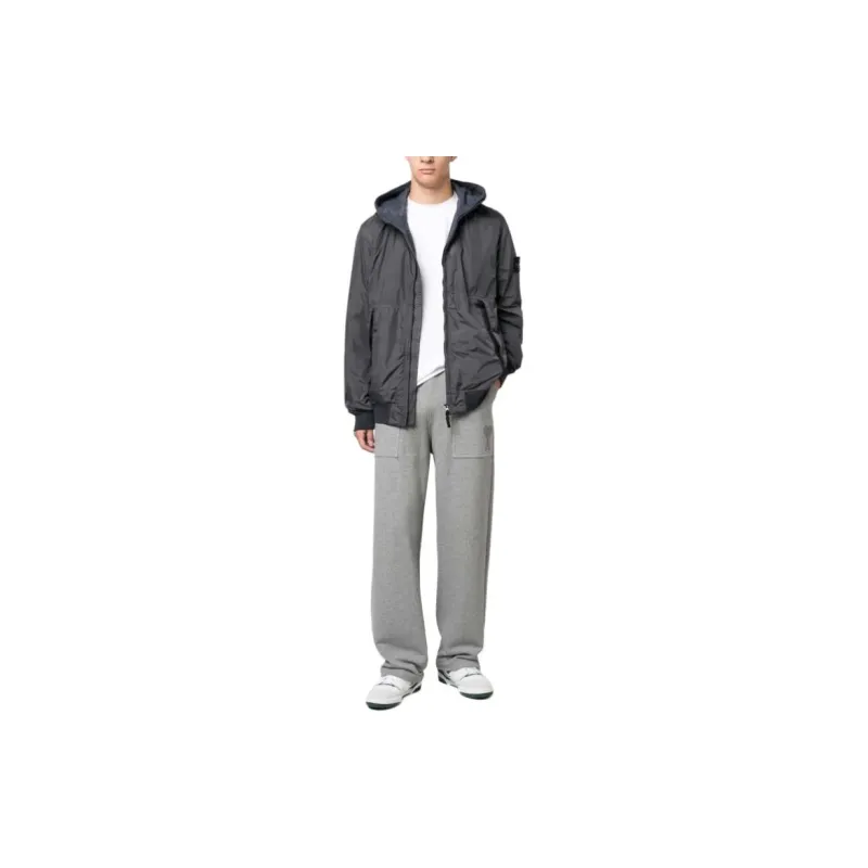 STONE ISLAND Jackets Coats Men's Gray-1