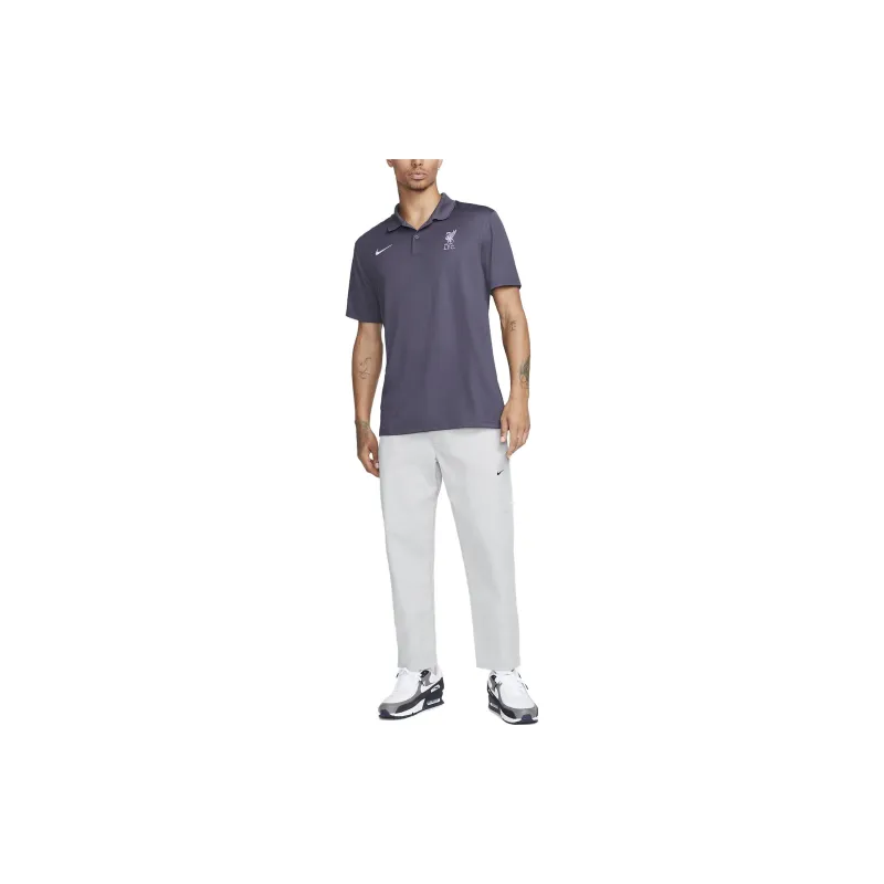 Nike Polo Shirts Men Space Purple-2