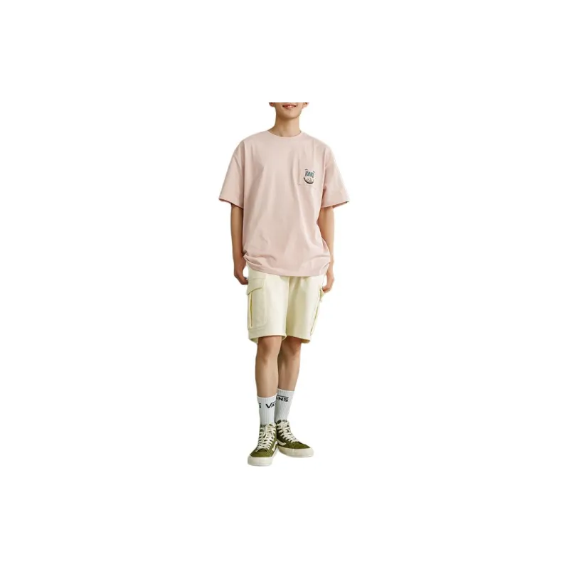 Vans T-Shirts Unisex Smoke Pink-4