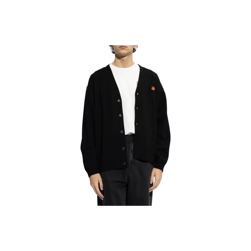 KENZO Boke Flower Embroidered Cardigan-2