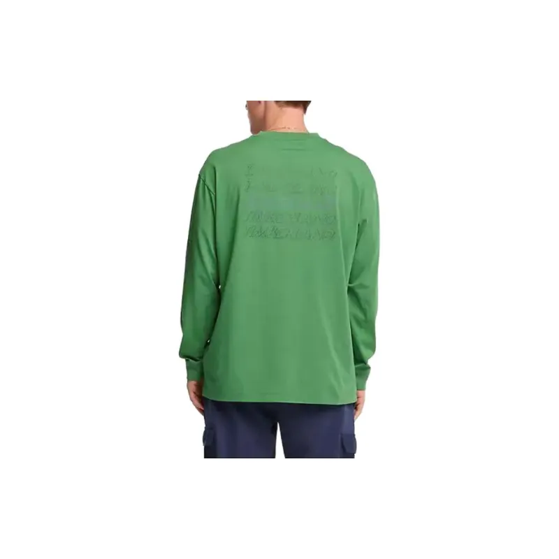 Timberland Mixed Logo Long Sleeve T-Shirt Sweatshirt Unisex Green-4