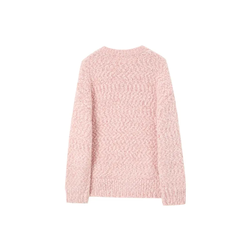 3COLOUR Sweater Women's Light Pink-1
