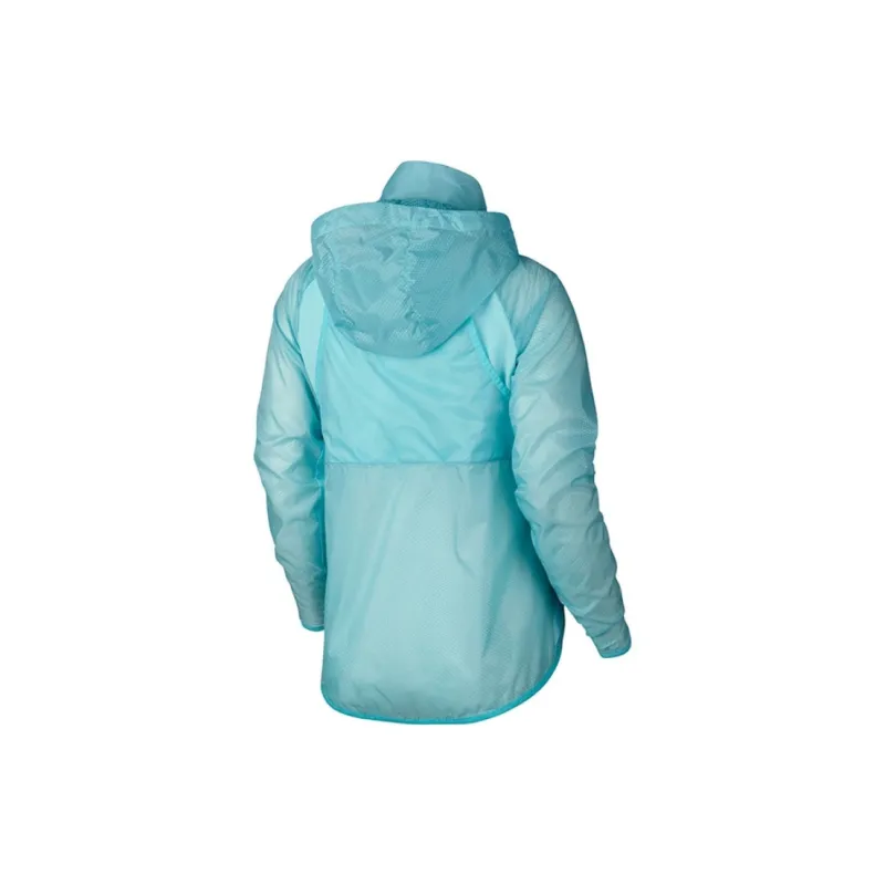 Nike Waterproof And Windproof Windbreaker Jacket Women's Blue-1