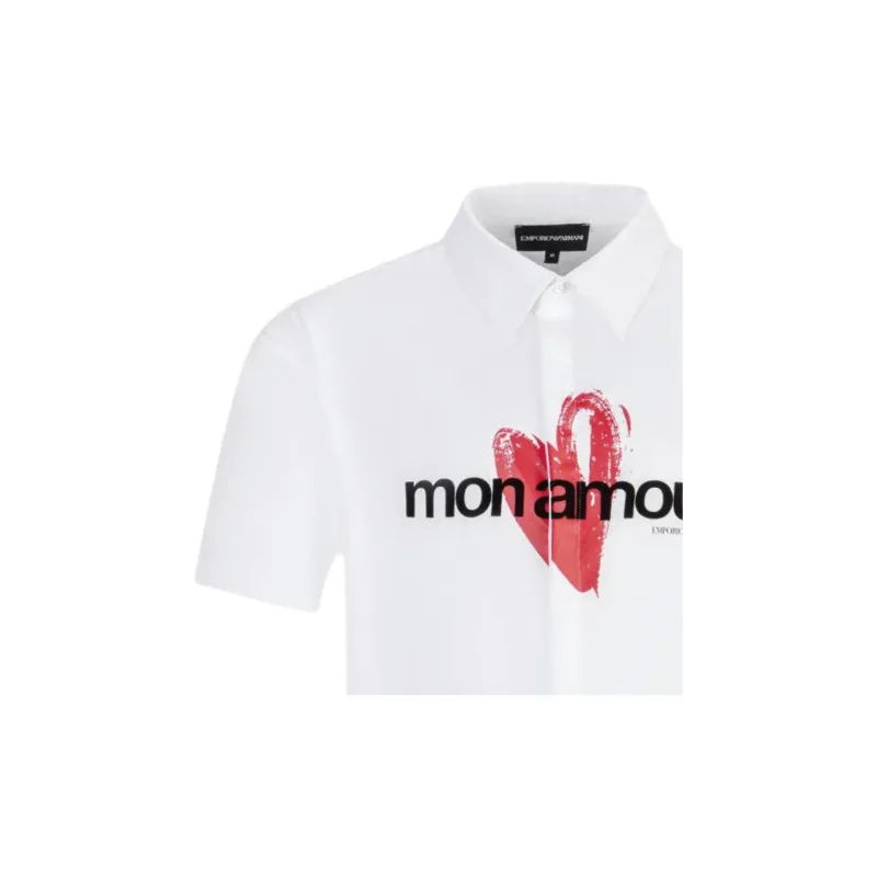 EMPORIO ARMANI SS24 Shirt Men's White-4