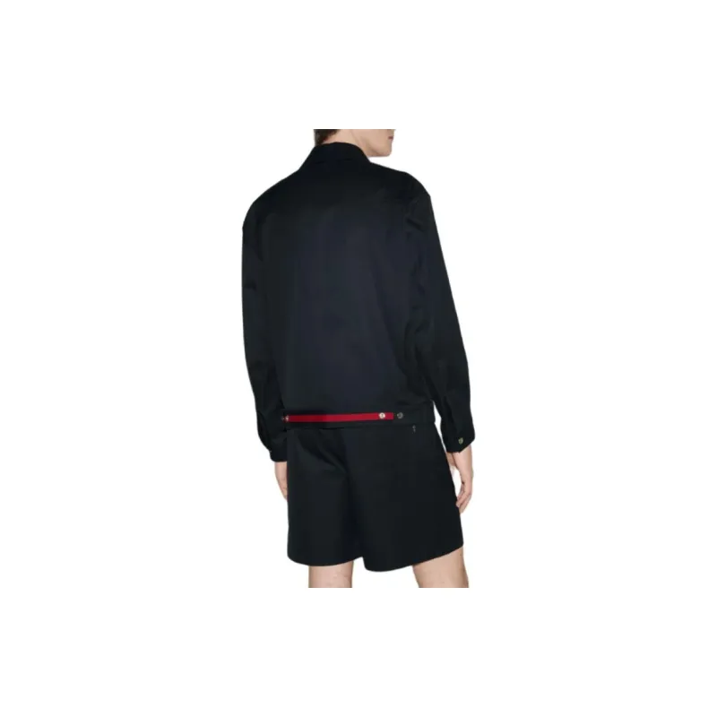 GUCCI Collared ZIp Up Jacket-5