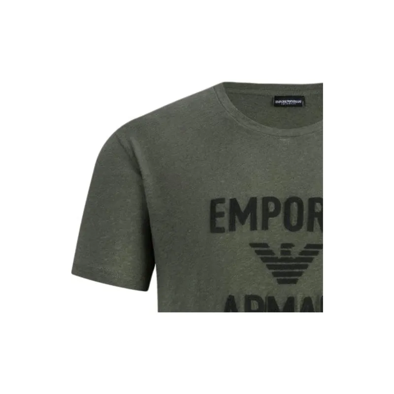 EMPORIO ARMANI SS24 T Shirt Men's Green-4