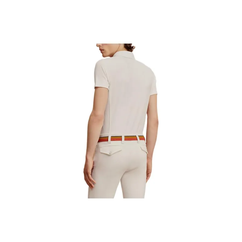 HERMES Polo Shirts Men White-3