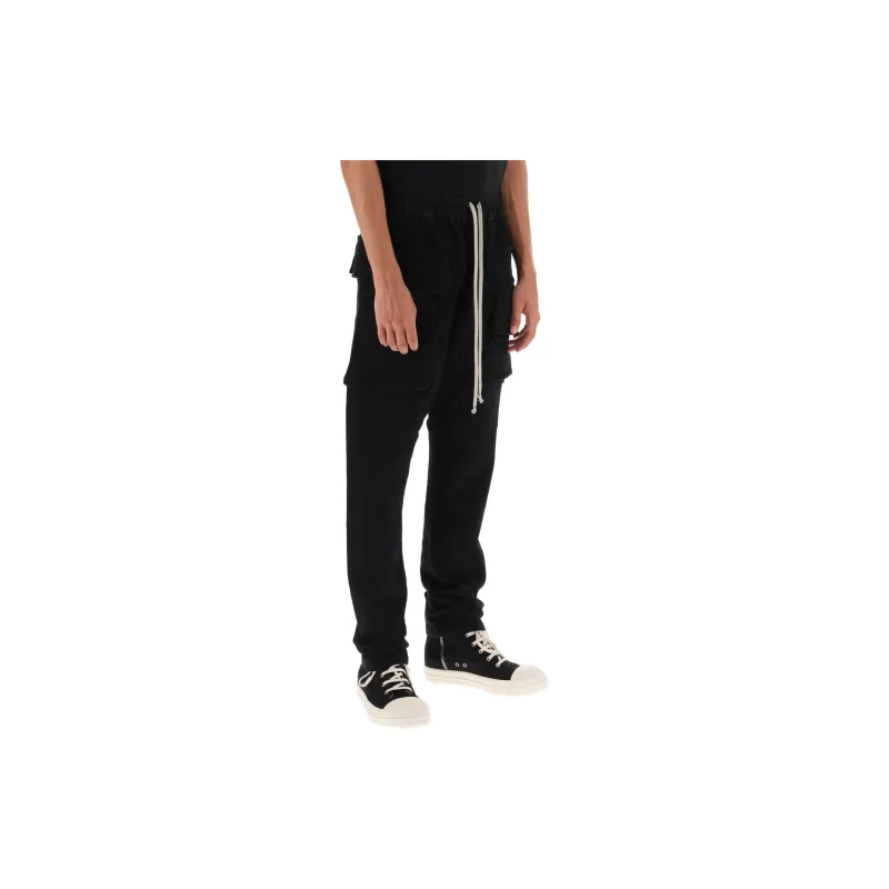 Rick Owens DRKSHDW Cargo Pants Men's Black-3