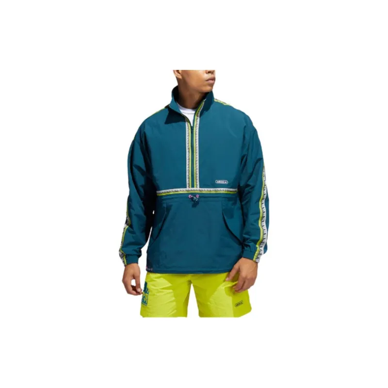 Adidas Originals Jackets Men Water Duck Green-5