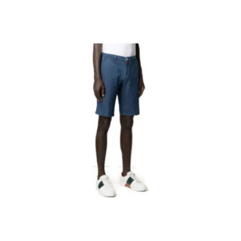 KITON Elasticated Straight leg Trousers-3