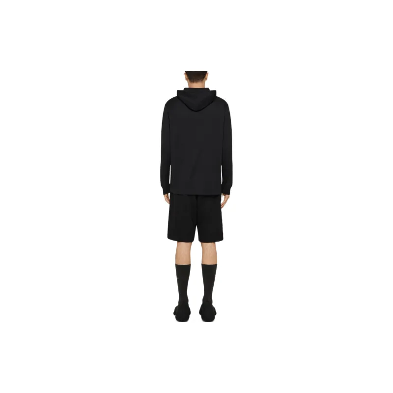 Givenchy Classic Fit Printed Jersey Hoodie-2