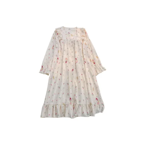 Ta Yan Nightgown Women's Apricot