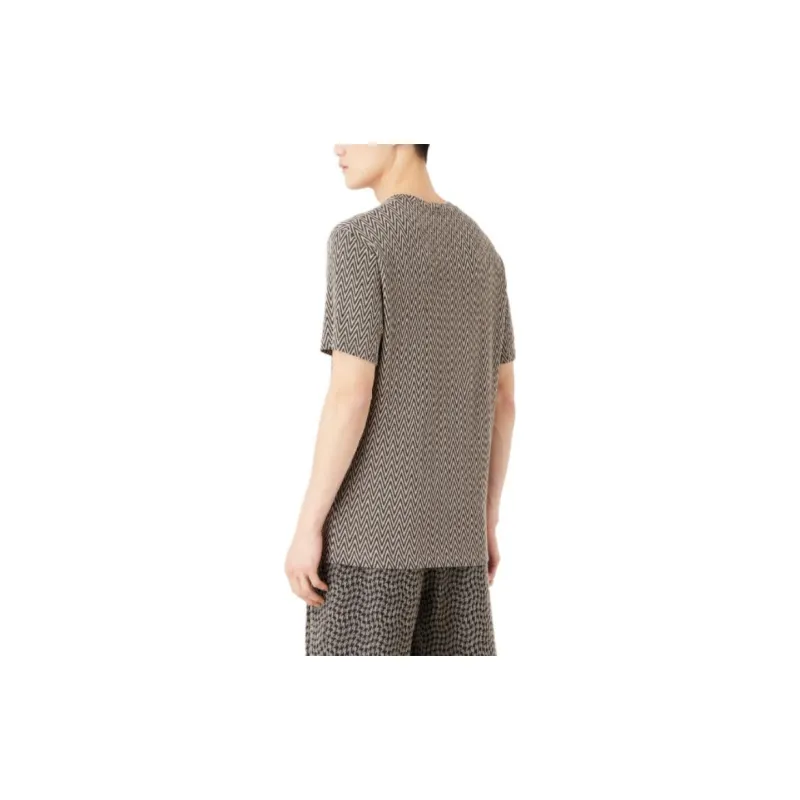 GIORGIO ARMANI T-Shirts Men Khaki-2