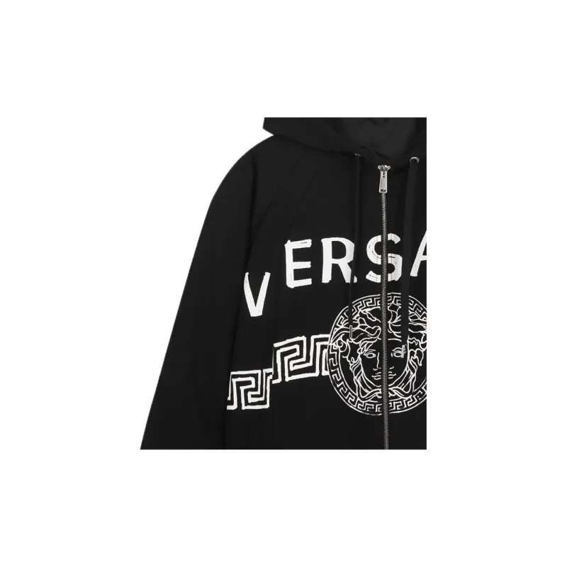 VERSACE SS22 Jackets Coats Men's Black-5