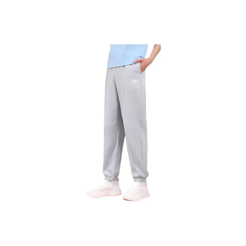 XTEP Knitted Sports Pants Unisex Light Heather Gray 24-3