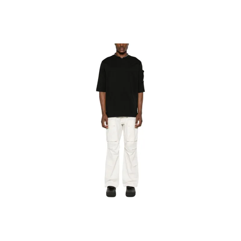 Thom Krom Sleeve Pocket Crewneck T Shirt-1
