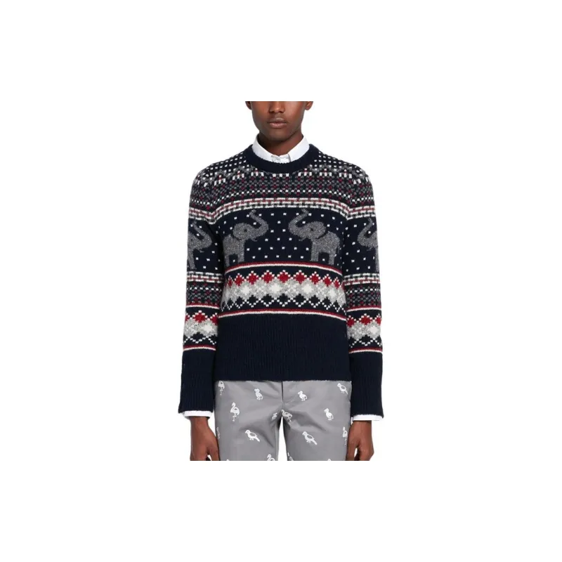 THOM BROWNE· Sweater Men's Black-3