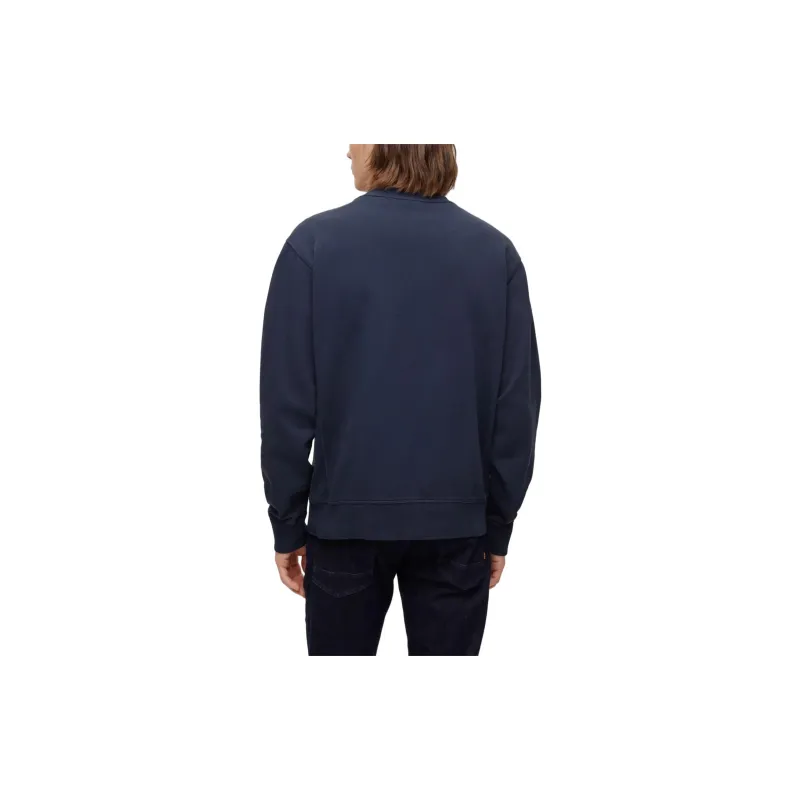 HUGO BOSS Logo Embroidered Crewneck Sweatshirt-3