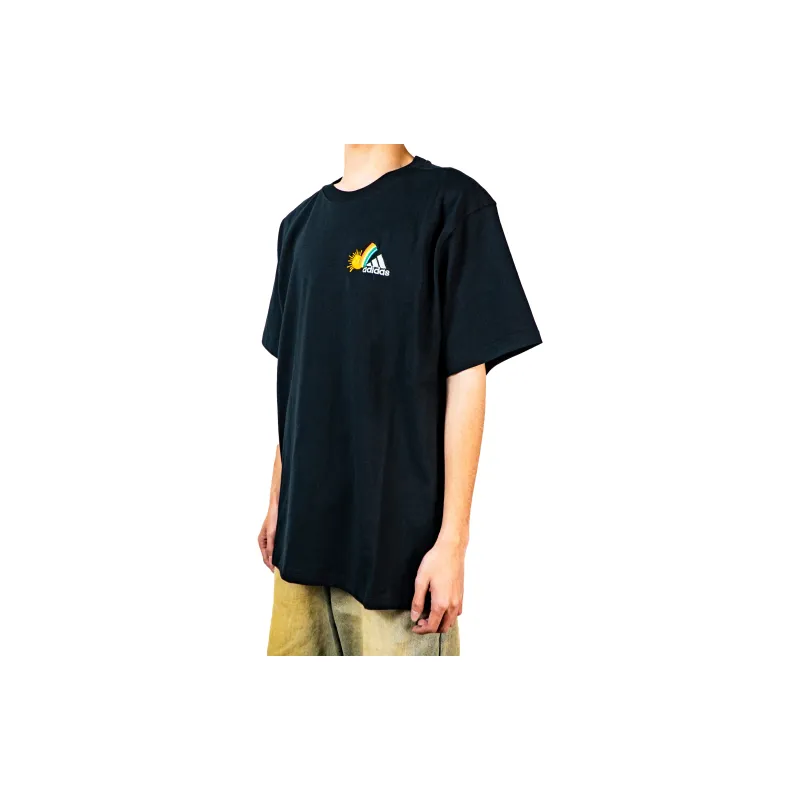 Adidas T Shirts Unisex Black-4