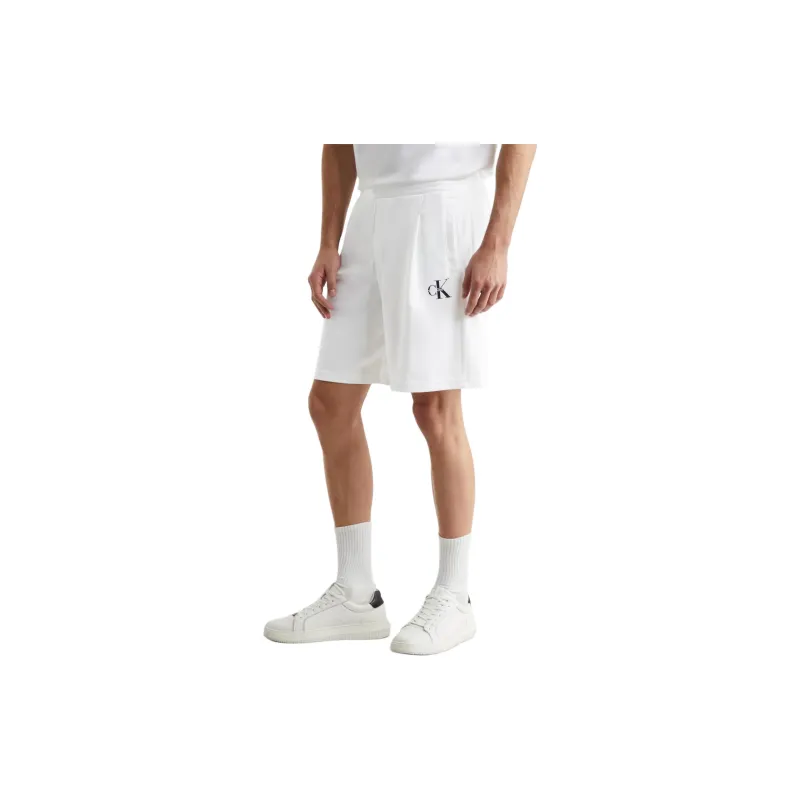 CALVIN KLEIN Casual Shorts Men's White-2