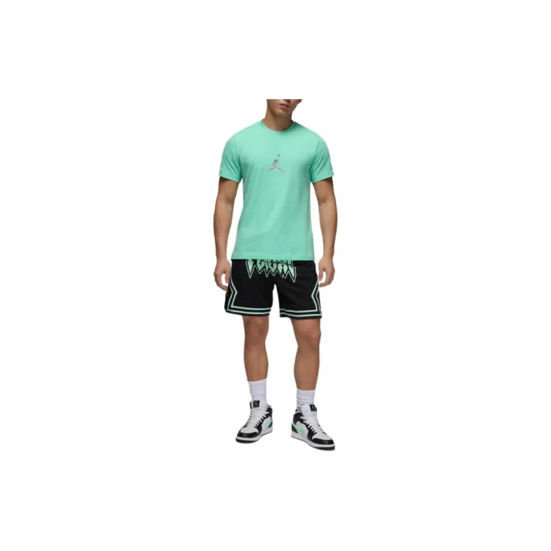 Jordan T Shirts Men Green-3