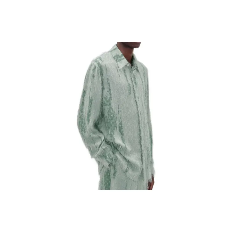 AMIRI Shirts Men Light Green-2