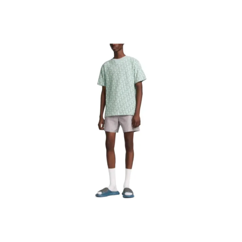 DIOR T-Shirts Men Green-2