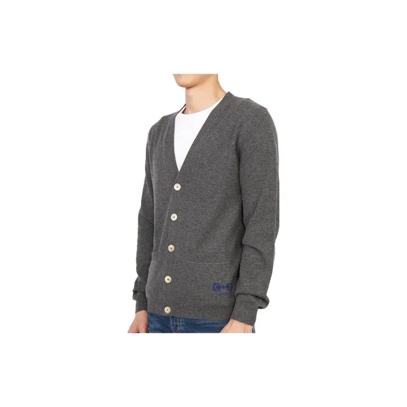 GUCCI Horsebit detail Cashmere Cardigan-2