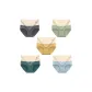 MY-6026/Dark Gray+Pea Green+Ginger Yellow+Tree Green+Gray Blue/5 Pack