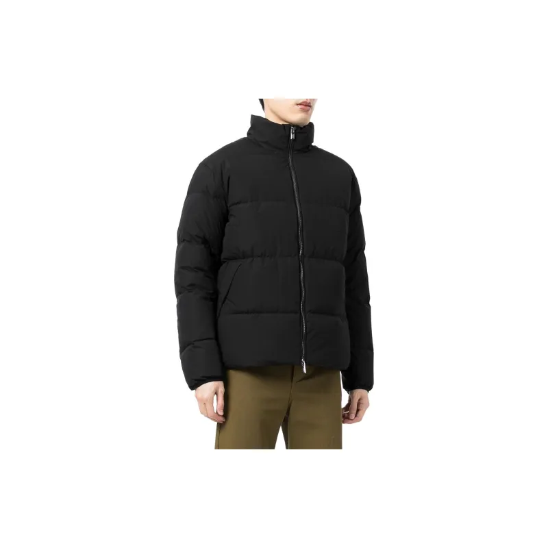EMPORIO ARMANI High Neck Zipped Padded Jacket-3