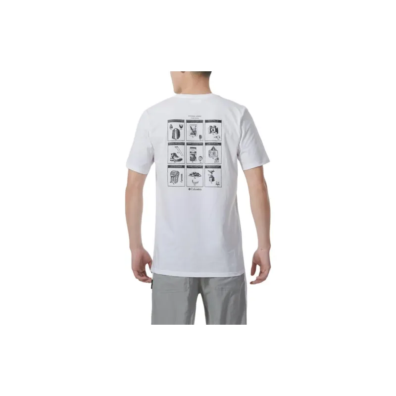 Columbia T Shirts Men White-2
