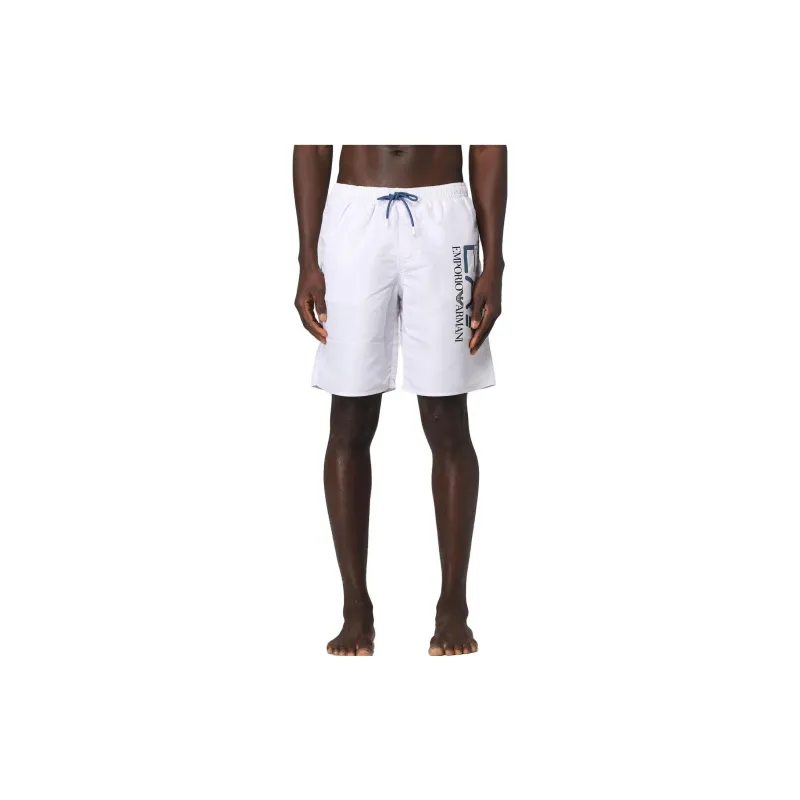EMPORIO ARMANI EA7 Casual Shorts Men White-1