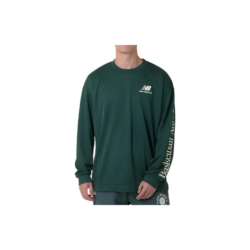 New Balance Sweatshirt Men's Dark Green-2
