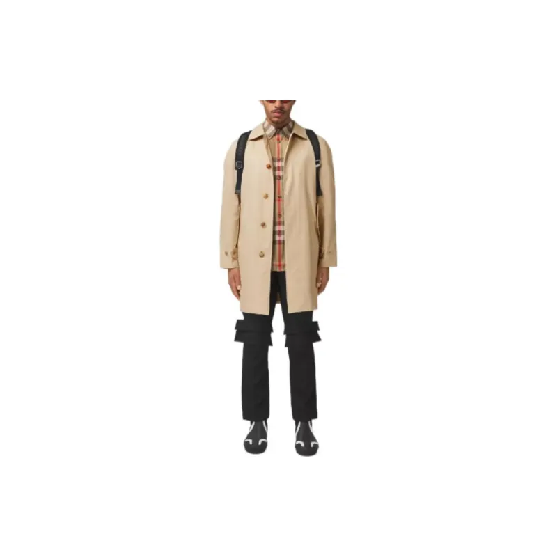 Burberry Cotton Gabardine Car Coat-1