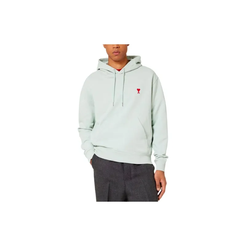 Ami Paris Ami De Coeur Organic Cotton Hoodie-2