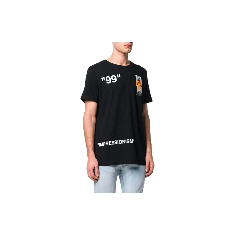 OFF WHITE SS19 T Shirt Men's Black-2