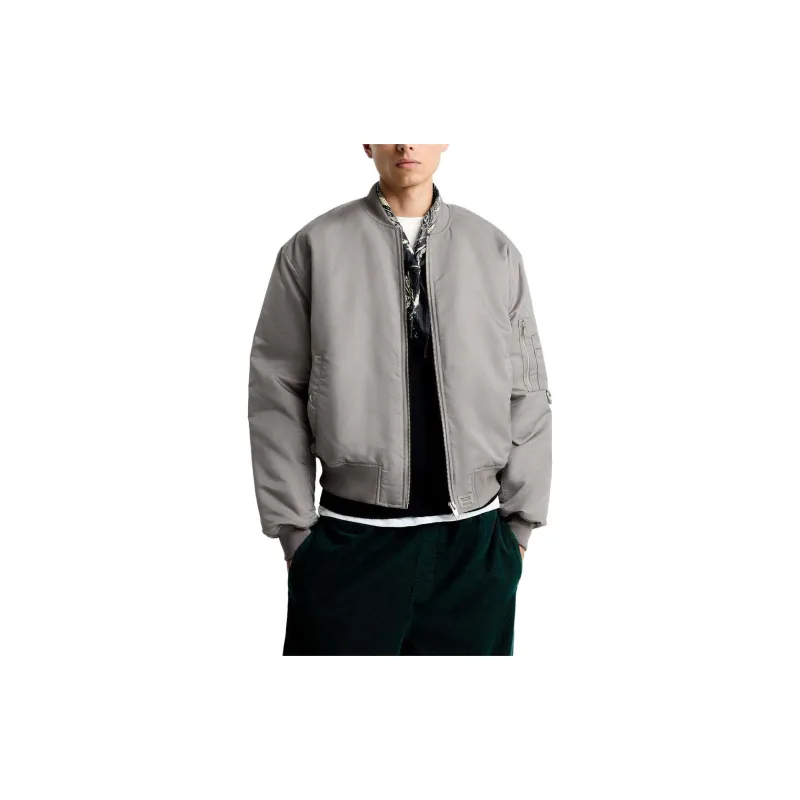 ZARA Jackets Men Light Gray-2