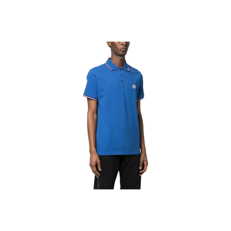 Moncler Logo collar Polo Shirt-3