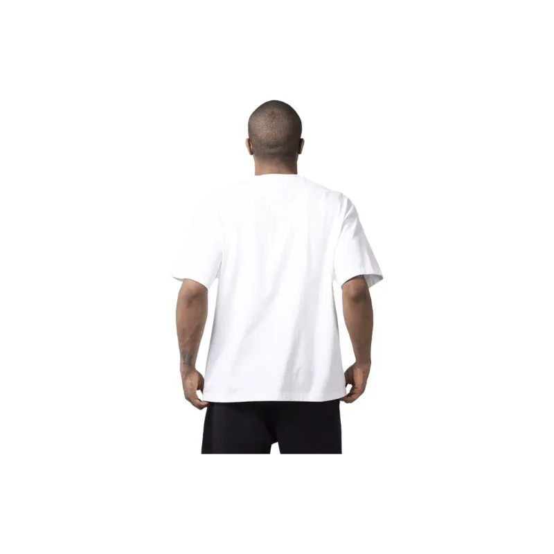 NBA Drop Shoulder Sleeve T-Shirt Unisex White-2