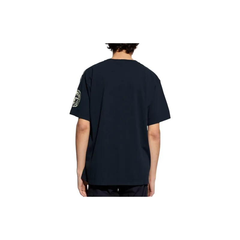 STONE ISLAND T Shirt Men's Dark Blue-4