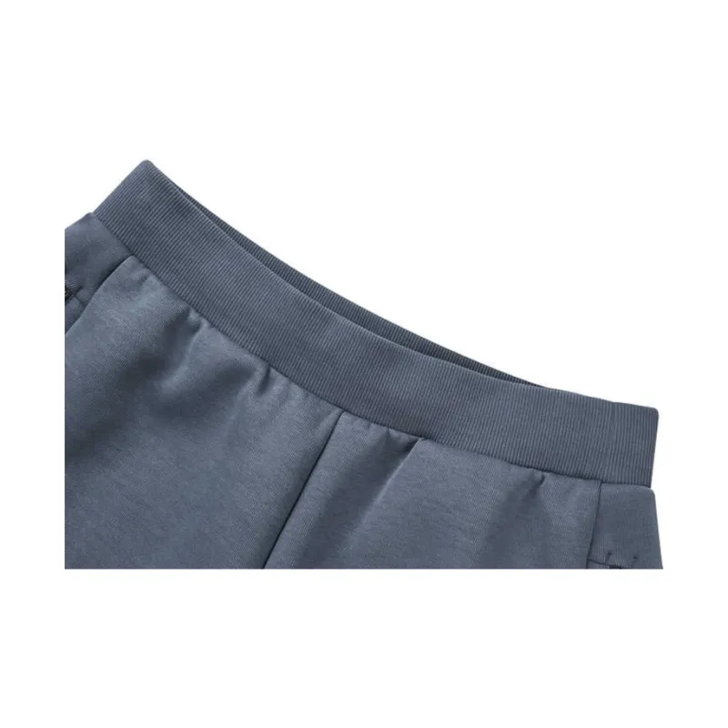 Skechers Sports Lifestyle Collection Comfortable Sports Collection Knitted Sweatpants Women's Relief Gray-3